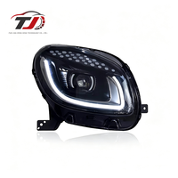 Kit de phares LED pour Mercedes Benz Smart W453 2015-2019, accessoires bleus à commande tactile, installation facile (Plug and Play)