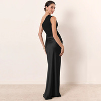 Élégante Robe Cintrée sans Manches Personnalisée pour Femme, Robes à Bretelles Mode d'Été, Robes de Soirée Féminines, Vestidos