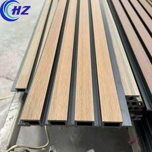 Pannello Murale WPC Economico <span class=keywords><strong>per</strong></span> Esterni, Rivestimento Impermeabile Effetto <span class=keywords><strong>Legno</strong></span> <span class=keywords><strong>per</strong></span> Decorazione Giardino - Product Image 1