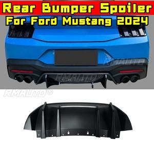 Para Ford Mustang 2024, Difusor de Parachoques Trasero, Kit de Carrocería, Protector de Parachoques Negro Brillante, Pieza de Modificación - Product Image 1
