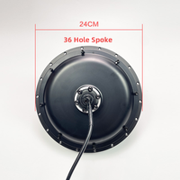 Kit de Conversion de Moteur de Moyeu Sans Balais Sans Engrenage 1000W 48V avec Batterie au Lithium – Pour VTT, Vélo Électrique de Livraison, Vélo Électrique