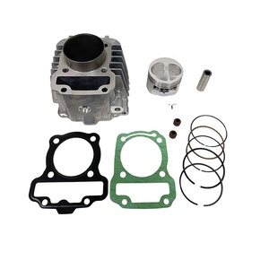 El cilindro del motor de la motocicleta es adecuado para Honda KWB110 WAVE110, diámetro del cilindro 54 mm, buje, piezas de pistón. - Product Image 1