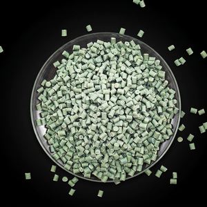 FUXI Green Cylindrical PA66 Pellets Injection Molding Grade High Impact Resistance General Application - Product Image 1