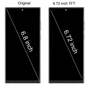 Pantalla LCD TFT con Digitalizador y Marco Completo para Samsung Galaxy <span class=keywords><strong>S22</strong></span> <span class=keywords><strong>Ultra</strong></span> SM-S908B, No Compatible con Identificación de Huella Dactilar - Product Image 2