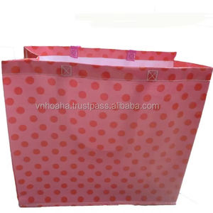 Sac de courses en PP non tissé de haute qualité avec poignées HOA HA, taille et couleur personnalisables, style avec passepoil en U, prix compétitif, Vietnam Bac Giang - Product Image 1