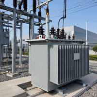 Transformateur immergé dans l'huile S13 11kV 33kV 1000kVA 1600kVA 3 MVA pour sous-station industrielle, certifié ISO9001, prix usine