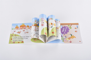 Offre spéciale Livret de couture de selle imprimé personnalisé pour enfants Produit d'impression en carton de papier de vente d'usine de stratification en PP brillant - Product Image 4