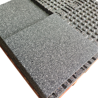 Dalles en caoutchouc EPDM colorées, couleur personnalisée, antidérapantes, imperméables, pour salles de sport modernes, studios de fitness, service OEM