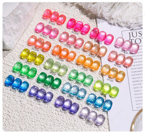 JTING Neuankömmling Neon Jelly Moonlight Cat Eye Gel Polish Kollektion Set 24 Farben Neon Cat Eye Gel Nagellack Free Custom Box - Product Image 1