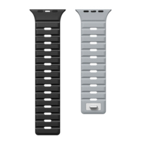 Bracelet de montre en silicone ultra luxe 42/44/45/49mm étanche pour Apple Ultra 2 Series 7/8/9/10 SE Smartwatch Bandes de caoutchouc de luxe