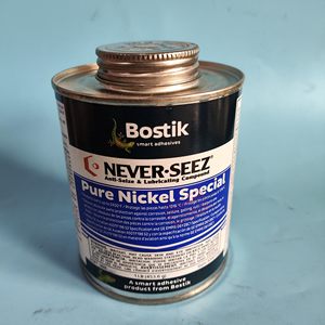 Graisse anti-grippage industrielle haute température Bostik XQH177 Never-Seez Pure Nickel Spécial NLGI Grade 1/2 453g pour raccords et fixations - Product Image 6