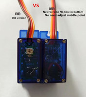 Servo de Rotación Continua de Engranaje Metálico Mini de 9G y 360 Grados Universal Feetech FS90MR para Soporte de Cámara PTZ de 2/3 Ejes GIMBAL