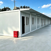 Rumah Kontainer Modular Lepas Pasang Modern Bernapas, Kabin Portabel, Kantor Bergerak Prefab untuk Sekolah, Ruang Tamu, dan Penggunaan di Pintu Masuk