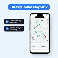 Plataforma de Gestión de Flotas GPS, Rastreo en Tiempo Real, Alarma de Geocerca, Reproducción de Historial, OEM, Multi-Idioma, Aplicación Web para Android e IOS