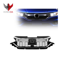 Grille avant de voiture en plastique chromé noir de Style sud-est Offre Spéciale pour Honda City 2018 2019 2020