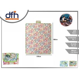 1.5x1.8m <b>Outdoor</b> Picnic <b>Mat</b> with Floral Design Single Piece Product - Product Image 3