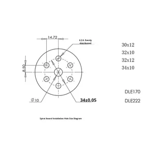 Avion modèle à hélice, alimenté par huile, en bois, imprimé au laser, moteur DLE spécial 22-34 pouces (pré-percé), boîte couleur - Product Image 3
