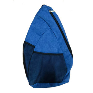 Bolsa para Raquetas de Pickleball, Azul, de Tela Oxford, Portátil, Gran Capacidad, para Guardar Dos Raquetas - Product Image 1