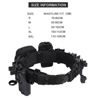 Ceinture tactique utilitaire personnalisée Artex Wholesale avec boucle en plastique, ceinture tactique en nylon de haute qualité, ceinture de sécurité pour les forces de l'ordre