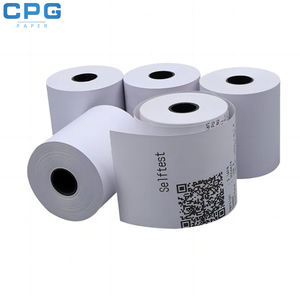 Rouleaux de papier thermique pour cartes de crédit 80mm 57mm, vente en gros directe usine, rouleaux de reçus thermiques 80x80 80x70 pour TPV/GAB - Product Image 2