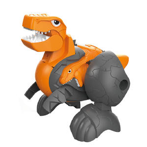 Jinying-huevos de <span class=keywords><strong>dinosaurio</strong></span> 2 <span class=keywords><strong>en</strong></span> 1, transformados <span class=keywords><strong>en</strong></span> tiranosaurio Rey, juguete de construcción, regalos - Product Image 1