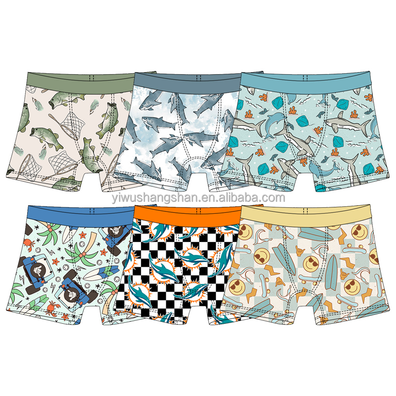 Wholesale Boys Underwears Custom Patterns Underwear