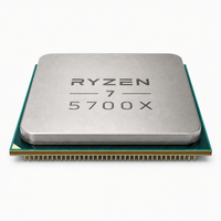 Processeur de bureau 5700X 8 cœurs 16 threads, 3,4 GHz de base / 4,6 GHz de surfréquence maximale, 65 W TDP, socket AM4