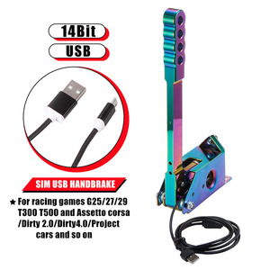 <span class=keywords><strong>Frein</strong></span> à <span class=keywords><strong>main</strong></span> USB pour PC Windows 7 14 bits <span class=keywords><strong>frein</strong></span> à <span class=keywords><strong>main</strong></span> de course en aluminium Sim G25/G27/G29/T500 <span class=keywords><strong>frein</strong></span> à <span class=keywords><strong>main</strong></span> pour état de voiture nouveau - Product Image 2