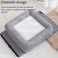 Lit pour chat à 3 étages pour l'intérieur, meubles de lits de grotte pour chat couverts, organisateur de lit pour chat d'intérieur