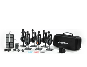 Saramonic WiTalk9 WT6S Sistema de Auriculares Inalámbricos con Intercomunicador, Cancelación de Ruido, Comunicación en Equipo de 1640 pies para Iglesia, Drones, Televisión, Cine - Product Image 1