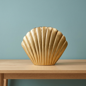 Vase de table en bronze style côtier tendance, pièce décorative faite à la main - Product Image 6