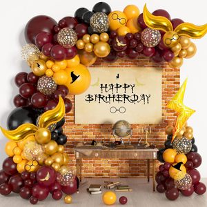 Kit <span class=keywords><strong>de</strong></span> Guirnalda <span class=keywords><strong>de</strong></span> Globos Mágicos <span class=keywords><strong>para</strong></span> Fiestas Escolares con Globo <span class=keywords><strong>de</strong></span> Papel <span class=keywords><strong>de</strong></span> Aluminio con Diseño <span class=keywords><strong>de</strong></span> Sombrero <span class=keywords><strong>de</strong></span> Snitch <span class=keywords><strong>para</strong></span> <span class=keywords><strong>Cumpleaños</strong></span> con Temática Mágica - Product Image 2