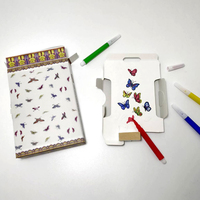 Scatola di Imballaggio in Carta Patinata Autoassemblante con Design Superiore, Effetto 3D, Multistrato, Stampa a Quattro Colori, Personalizzabile a Mano
