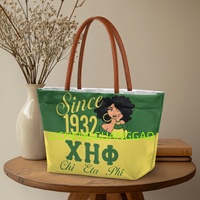 Sac fourre-tout personnalisé Chi Eta Phi Sorority, réutilisable, design de créateur, sac de shopping pour sororité, sac de week-end