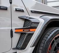Pour G-Class G500G63G350G400 avec aérations de garde-boue modifiées et conduits d'air en fibre de carbone Rocket G900