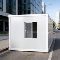 Maison mobile préfabriquée moderne, modulaire, compacte, stabilité standard, personnalisable, portable, maisons préfabriquées, maison conteneur pliable