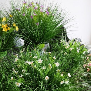 Hierba de Simulación Tipo Cattail para Decoración del Hogar, Planta Verde, Adornos para Arreglos Florales, Grupo de Hierba, Heno Artificial para Interiores - Product Image 4