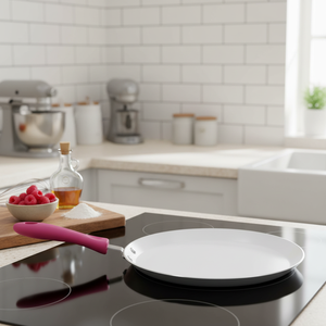 Padella per Crêpe MSV in Colore Lampone - Product Image 3
