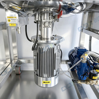 Machine à fabriquer de la pâte à tartiner au chocolat CYJX, équipement de mélange de 400 L, mélangeur émulsifiant sous vide, réservoir, pot, homogénéisateur sous vide, mélangeur cosmétique
