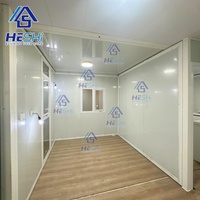 Maison conteneur préfabriquée personnalisée extensible de 20 pieds ou 40 pieds, villa préfabriquée, maison portable avec 2, 4 ou 5 chambres