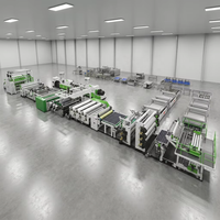 Ligne de production automatique de panneaux photovoltaïques solaires