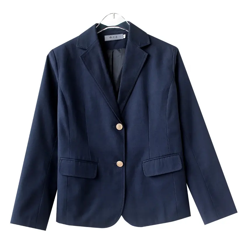 Blazer de manga larga para mujer de estilo japonés y coreano, chaqueta informal para estudiantes, uniforme de escuela secundaria DK JK