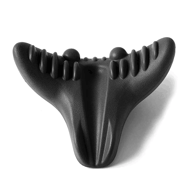 Harbour Chiropractic Pillow Neck Stretcher Neck and Shoulder Relaxer Cervical Traction Device for TMJ Pain Relief and Cervical