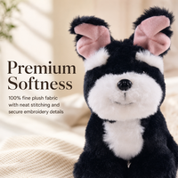 Jouets en peluche lestés pour chiens, 100 % polyester, 15 cm, anti-stress, pour fêtes d'anniversaire – Tous âges