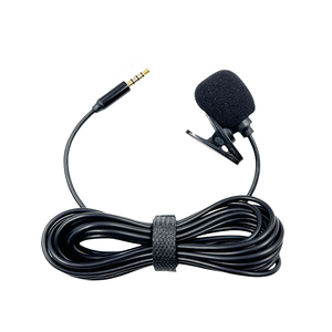 Phổ Lavalier <span class=keywords><strong>Microphone</strong></span> xách tay 2M 3m có dây <span class=keywords><strong>clip</strong></span> trên micro cho điện thoại và máy tính xách tay mini Micro - Product Image 3