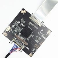 Carte adaptateur de convertisseur LVDS QK-72333 Kits et pièces de convertisseur CKD de réparation de TV 2K à 4K