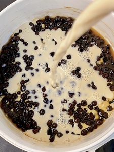 Perlas de Tapioca de Azúcar Moreno 1kg al por Mayor - No Requiere Hervir, Cocción Rápida, Larga Vida Útil para Té de Burbujas y Leche en Polvo - Product Image 5