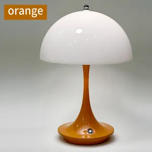 Modern Led mantar masa lambası başucu çalışması okuma aydınlatma kişilik yaratıcı şarj masa lambası