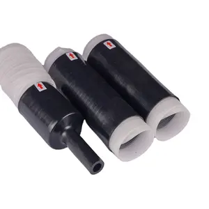 power cable accessories supply silicone rubber non-slip texture cold shrink wrap tube 3 core cold shrink tube for handle grip