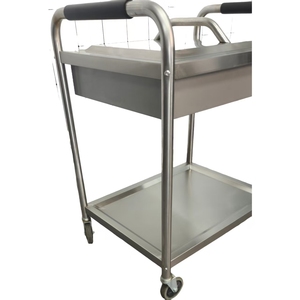 Chariot de service en acier inoxydable Victory Kitchen pour hôtels et restaurants, fabriqué en Chine - Product Image 3